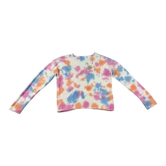 Design History Tie-Dye Sweater - Girls' Size MediumPink/Blue/ Orange Pastel - Picture 2 of 11